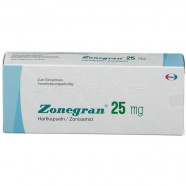 Купить Зонегран (Зонисамид) 25 мг Франция капсулы №14 в Краснодаре