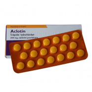 Купить Аклотин (Тиклопидин, аналог Тикло) таблетки 250мг №60 в Пензе